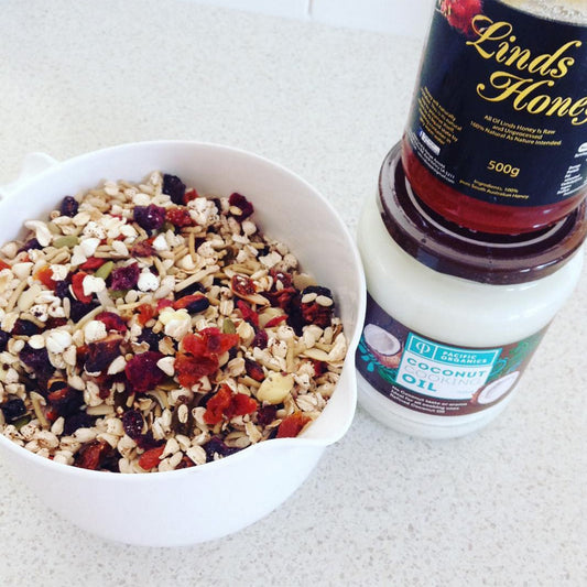 Home-made Gluten Free Muesli Bars
