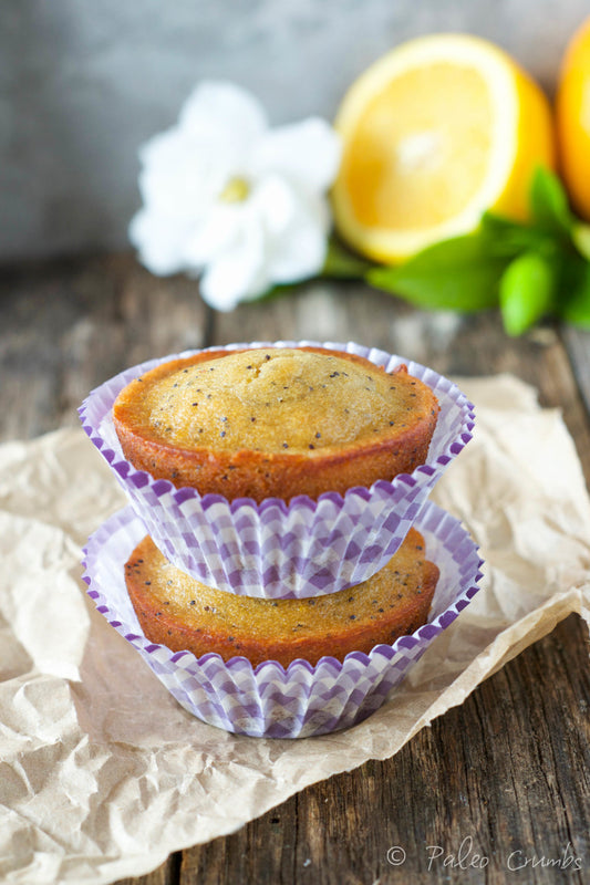 Orange Poppy Seed Muffins (Gluten Free)